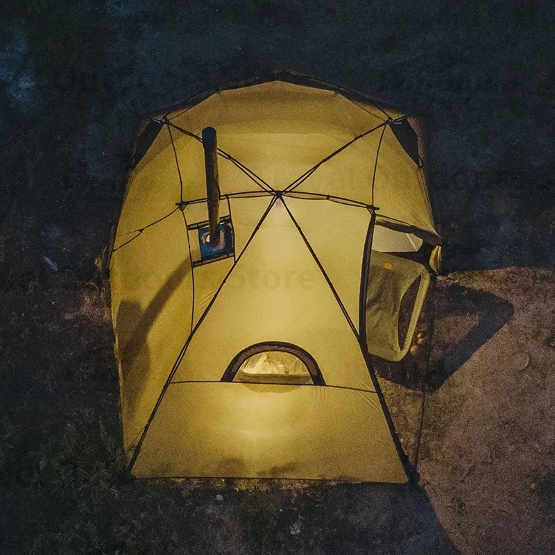 Naturehike New Camping Tent Ultralight One Bedroom and One GlowCart