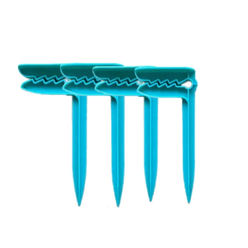 4pcs Beach Towel Clips Outdoor Beach Mat Holder Towel Holder GlowCart