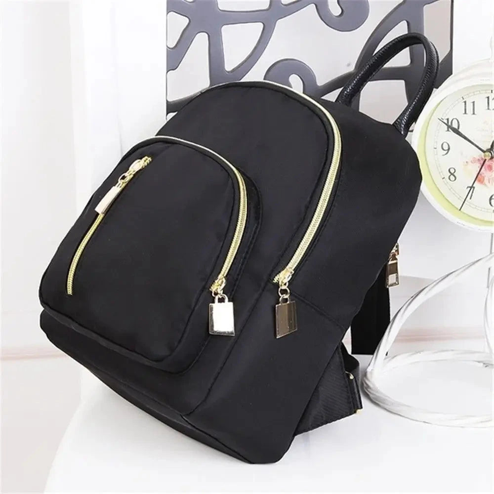 Women's Multi-Function Mini Backpack Fashion Girl Oxford GlowCart