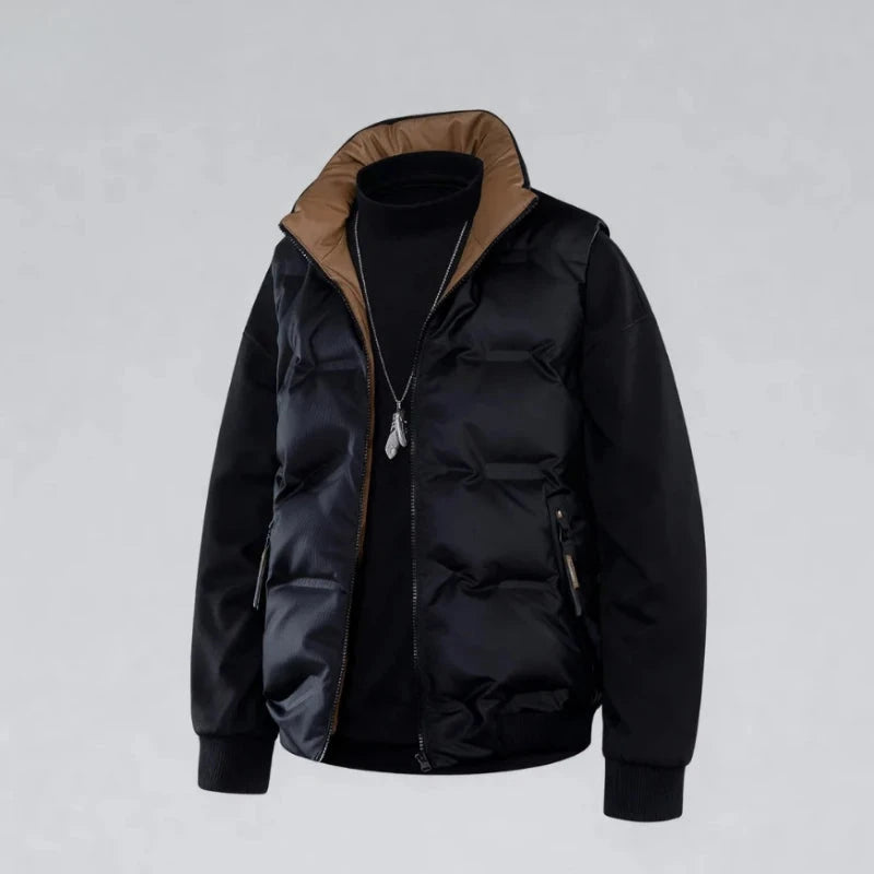 2025 Autumn and Winter New Men's Down Vest Jacket, Warm Down GlowCart