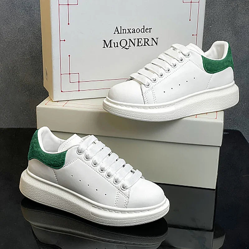 2025 Men Causal Shoes Pring Brand Spring Designer Wedges White Sneakers Platform Tenis Feminino Trainers Female Walking GlowCart