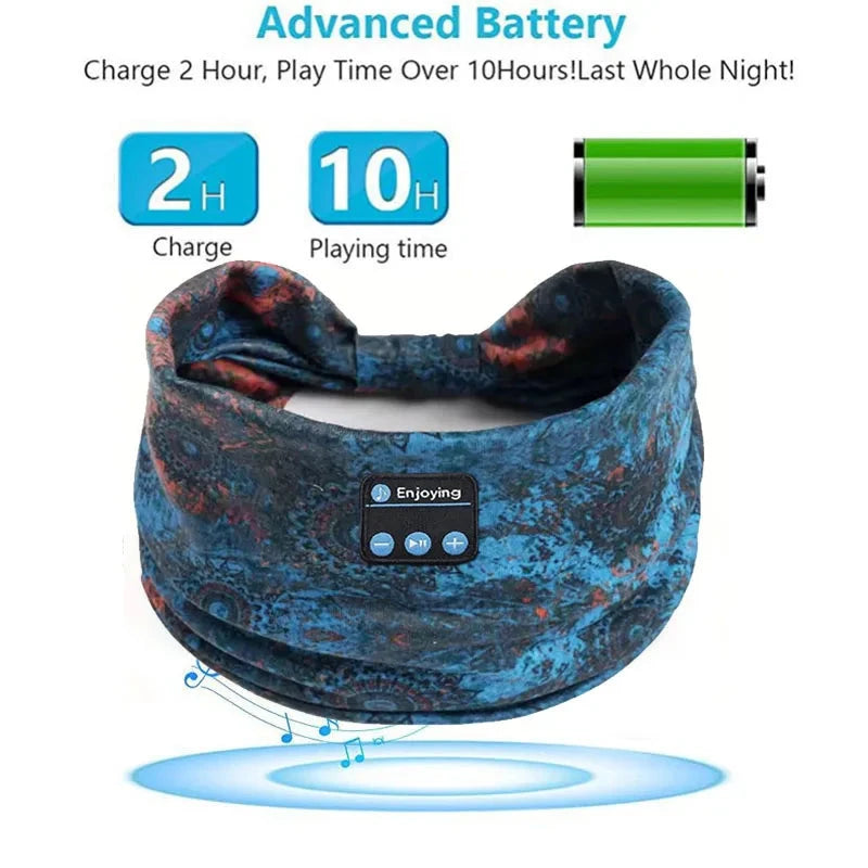 Wireless Bluetooth Headphones Flower Headband Sports GlowCart