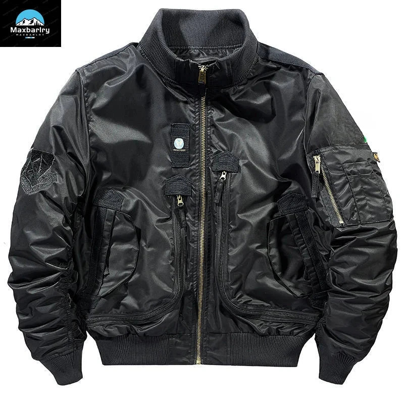 Ma-1 MA-1 Functional Bomber Jacket Men's Autumn 2024 Retro GlowCart
