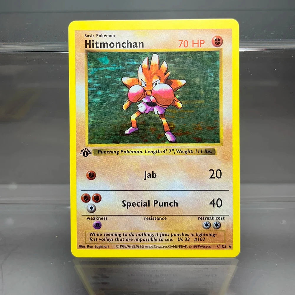 PKM Cards 1st Edition Charizard Blastoise Dragonite 1996 GlowCart