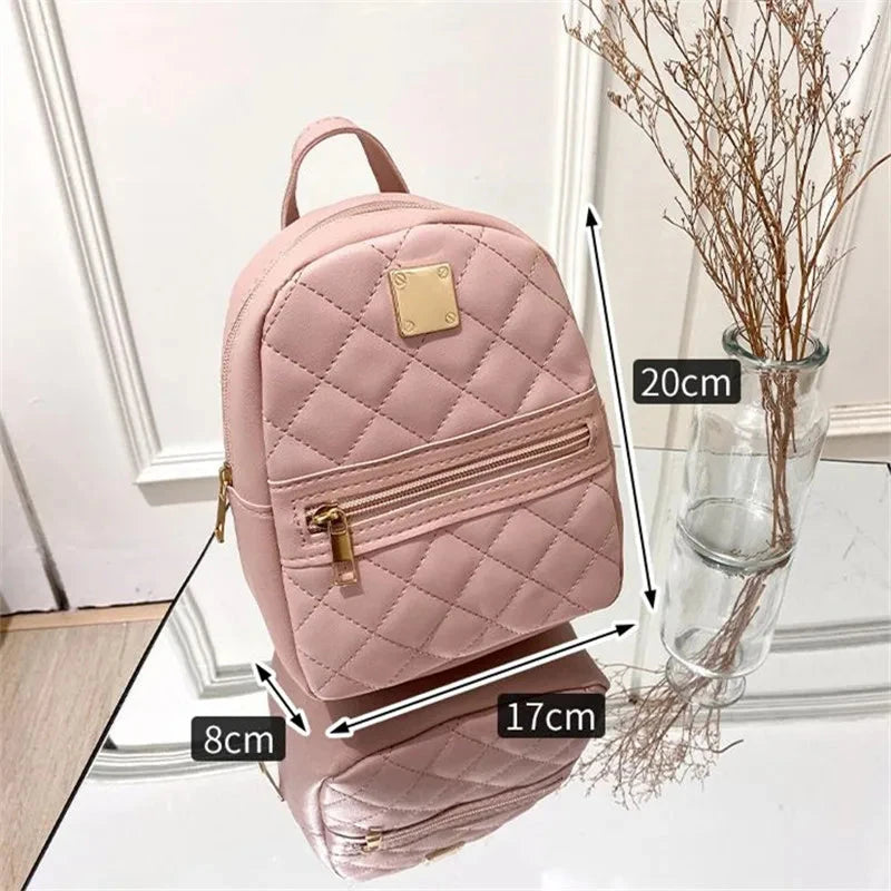 Backpack for Women PU Leather Multifunction Crossbody Bag GlowCart