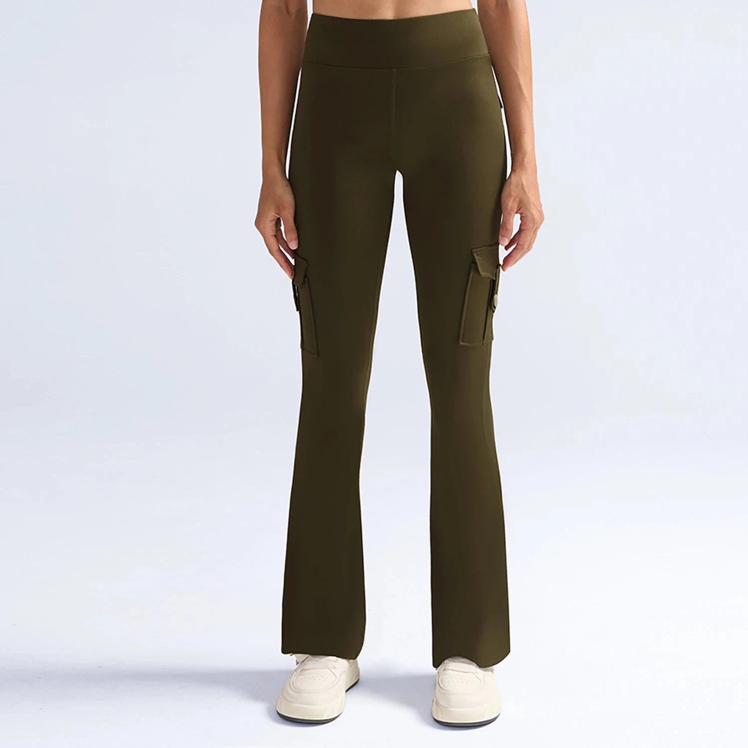 Newest Women Wide Leg High Stretch Yoga Leggings Naked GlowCart