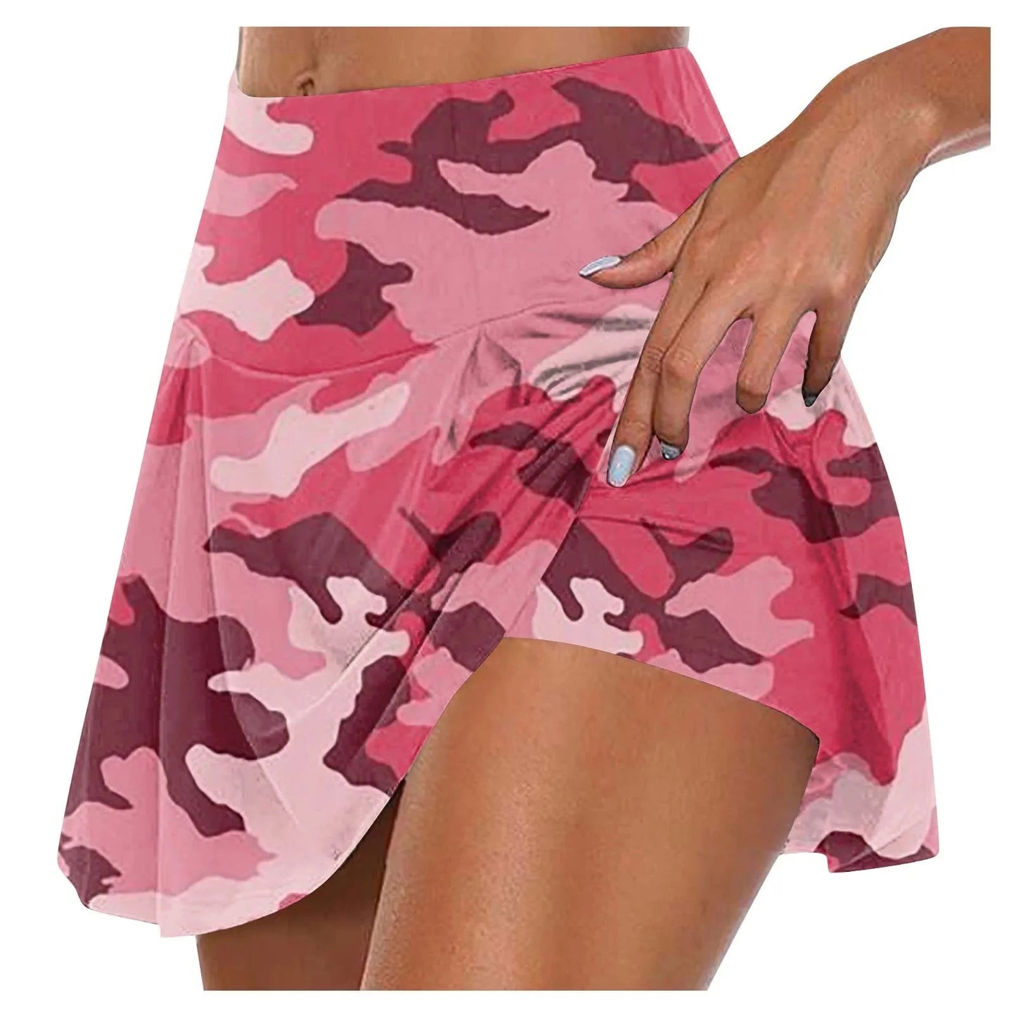 Women'S Athletic Stretchy Pleated Tennis Skirts Run Yoga GlowCart