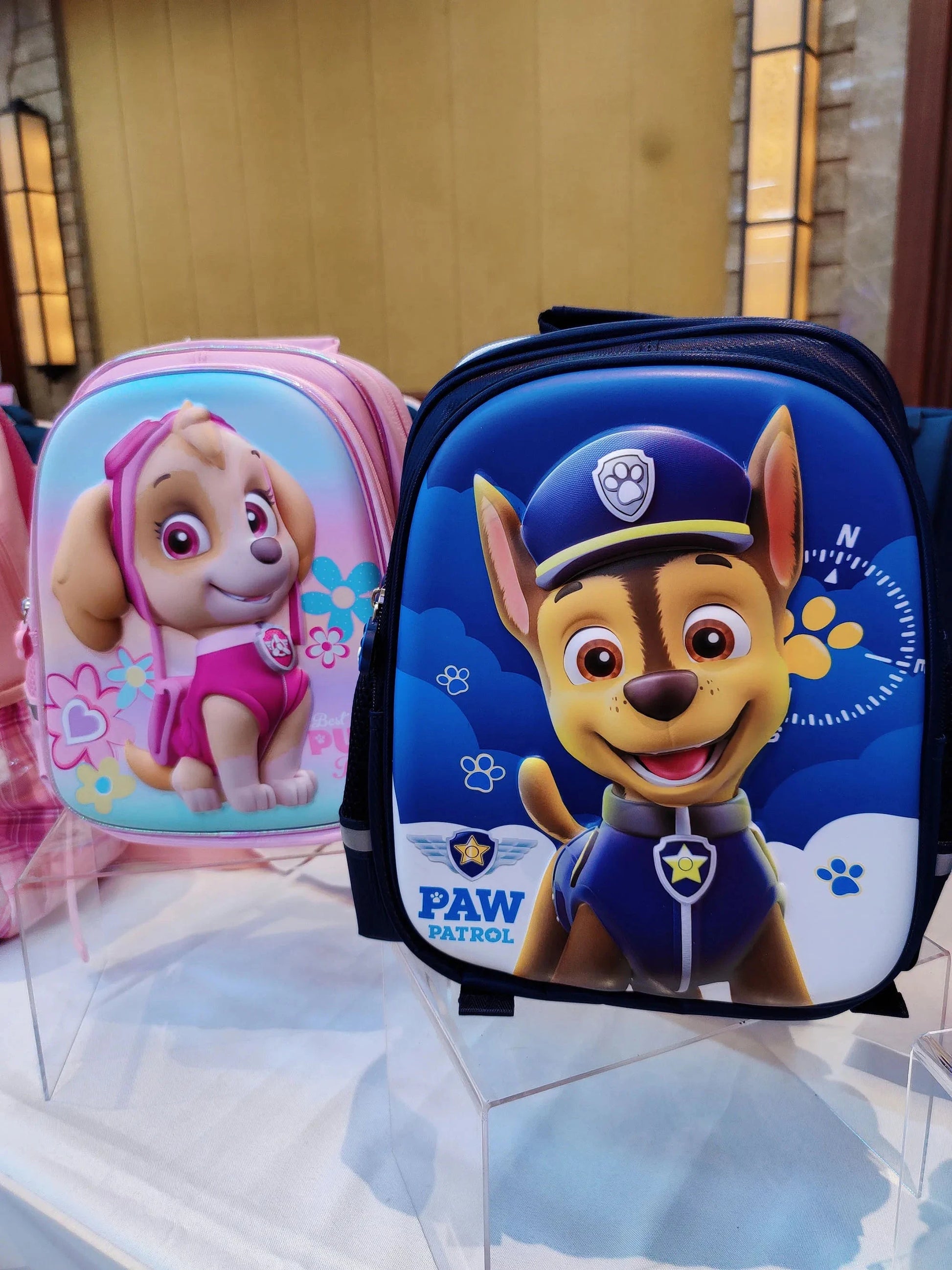 Original PAW Patrol Children School Bag Cute Dogs Fashion Boy Girl Backpack Kids Kindergarten Backpacks Chase Skye Baby Gift GlowCart