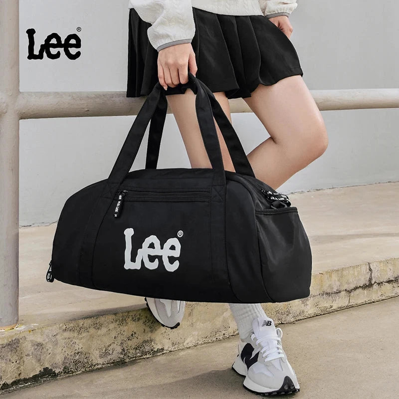 LEE Dry Pocket Sports Fitness Gym Bag for Women Men Large GlowCart