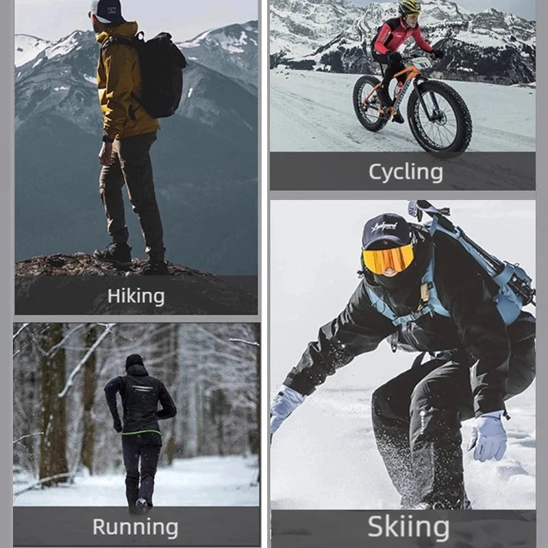 Men's High neck Long Sleeve Compression Shirts Cool Dry Sun Protection Sports Tights Undershirts Running Gym Tops GlowCart