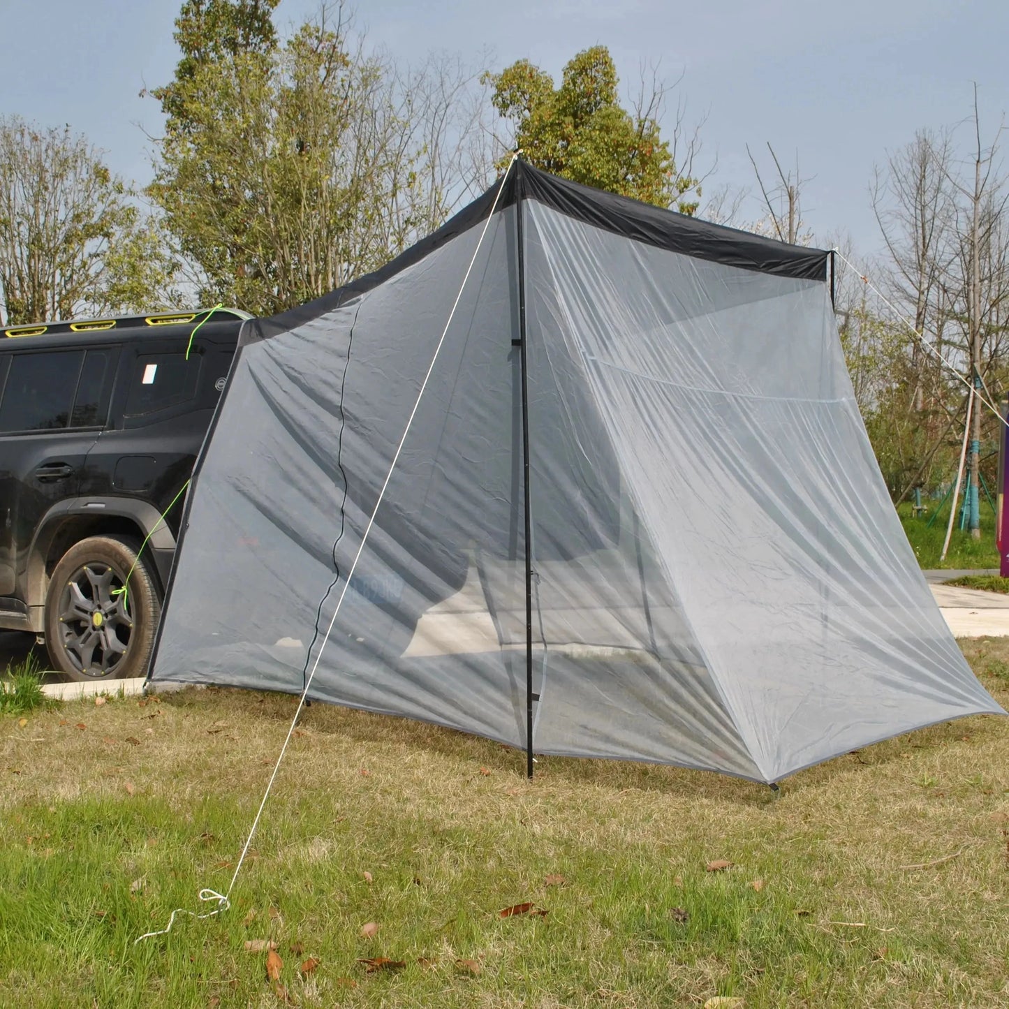 Car Tail Tent Breathable Ventilated Rear Tent Easy Setup for GlowCart