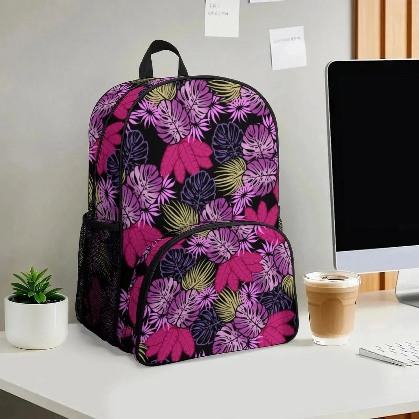 Customized Large-Capacity Backpacks With Schoolbag Patterns GlowCart