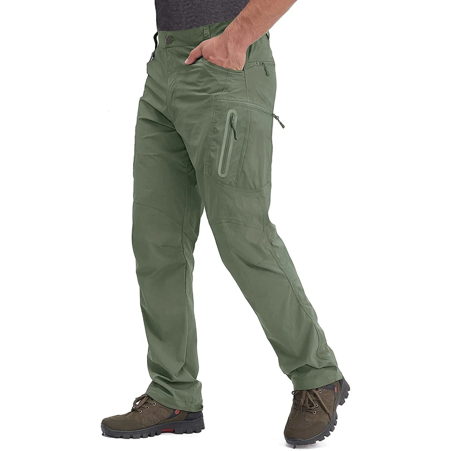 TACVASEN Summer Lightweight Trousers Mens Fishing Pants GlowCart