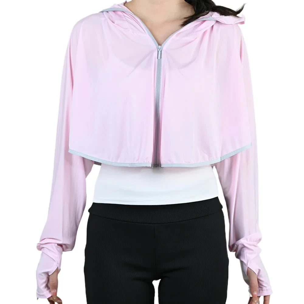 Summer Icesilk Quick Drying Solid Color Sun-Protective GlowCart