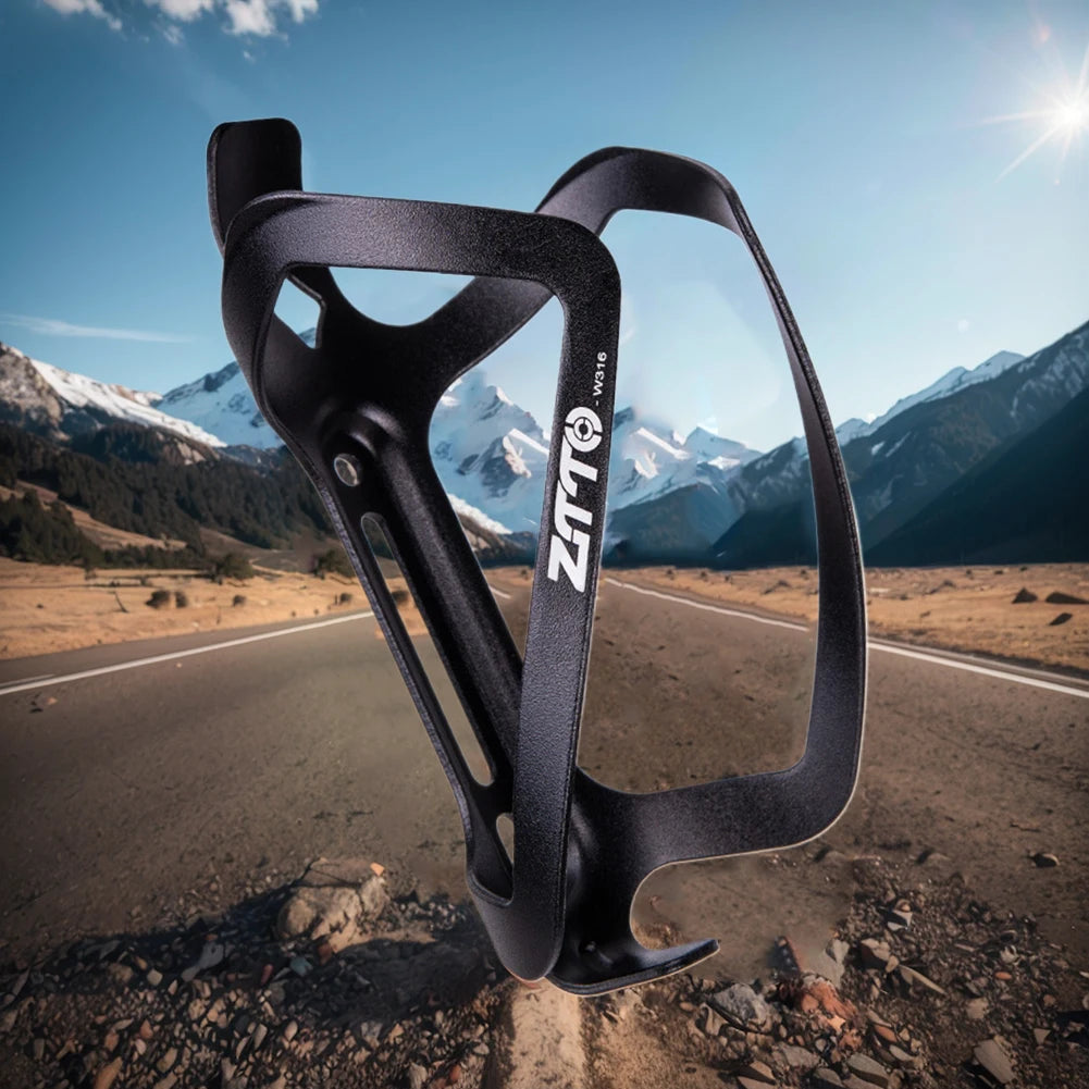Bike Kettle Cage Aluminum Alloy Cycling Water Cup Mount Wear-Resistant Lightweight Water Bottle Bracket for Mountain Road Bike GlowCart