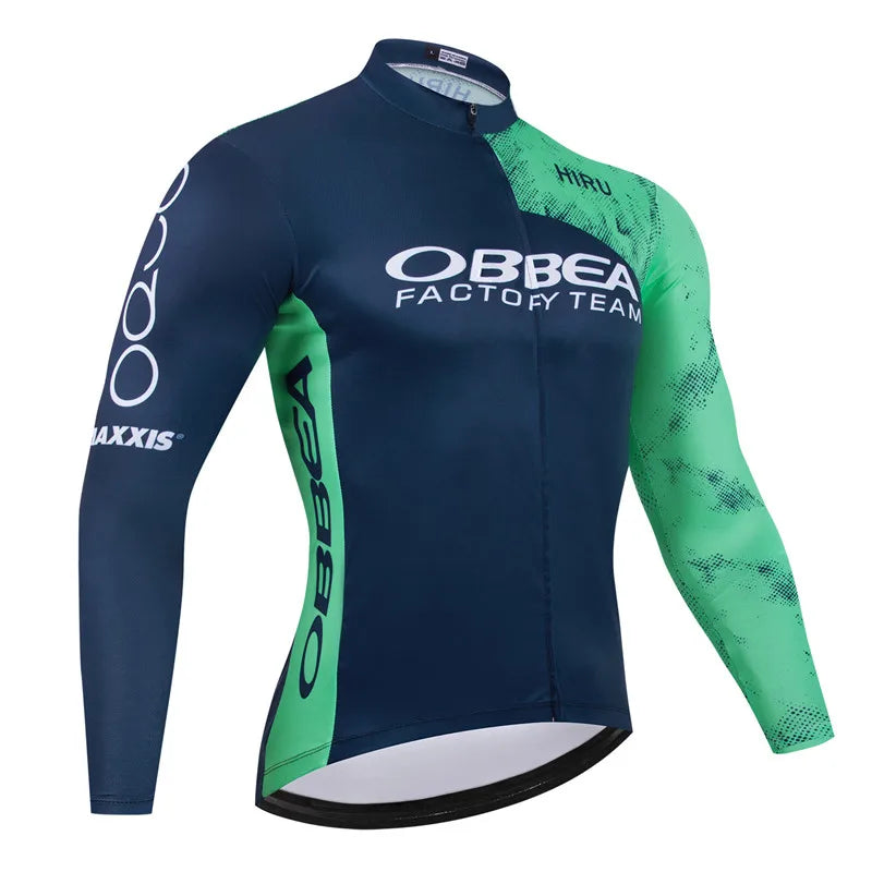 Hiru Summer Spring and Autumn Long Sleeve Bike Clothing Set Bicycle Mountain 2026 Team Cycling Jersey Maillot Ropa Ciclismo GlowCart