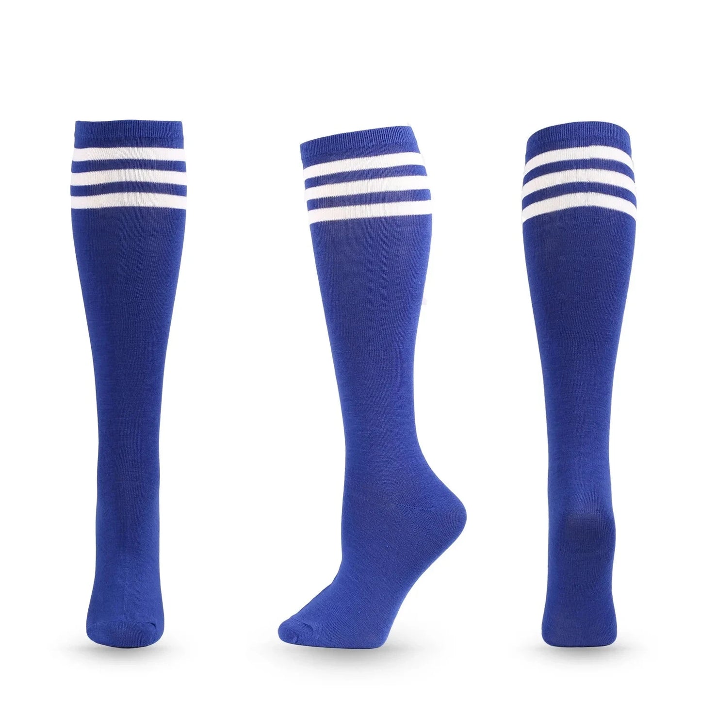 Unisex Compression Socks Football Socks Non-slip Long Tube Knee High Stockings Socks Striped Soccer Socks Running Sports Socks GlowCart