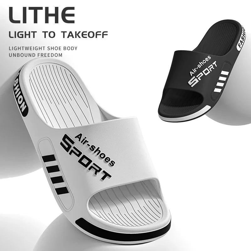 2024 Summer Men's Slippers Soft Bottom over Plus?size Men's GlowCart