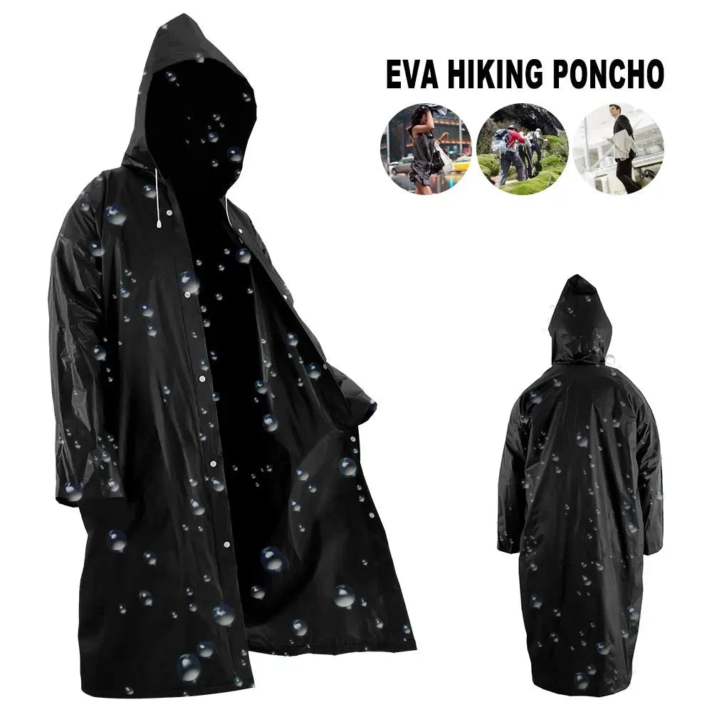 1Pcs EVA Unisex Raincoat High Quality Thickened Waterproof GlowCart