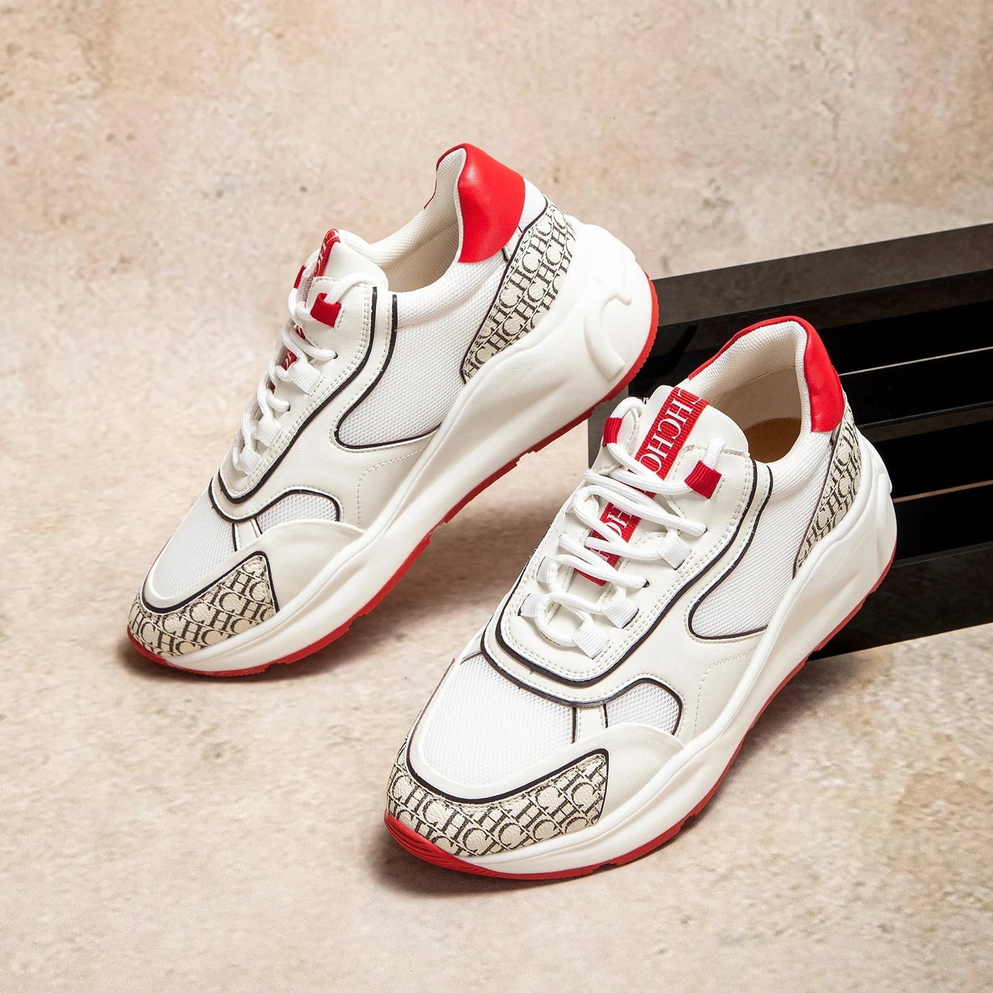 CHCH Women's Vulcanized Shoes 2025 New Comfortable Mesh GlowCart