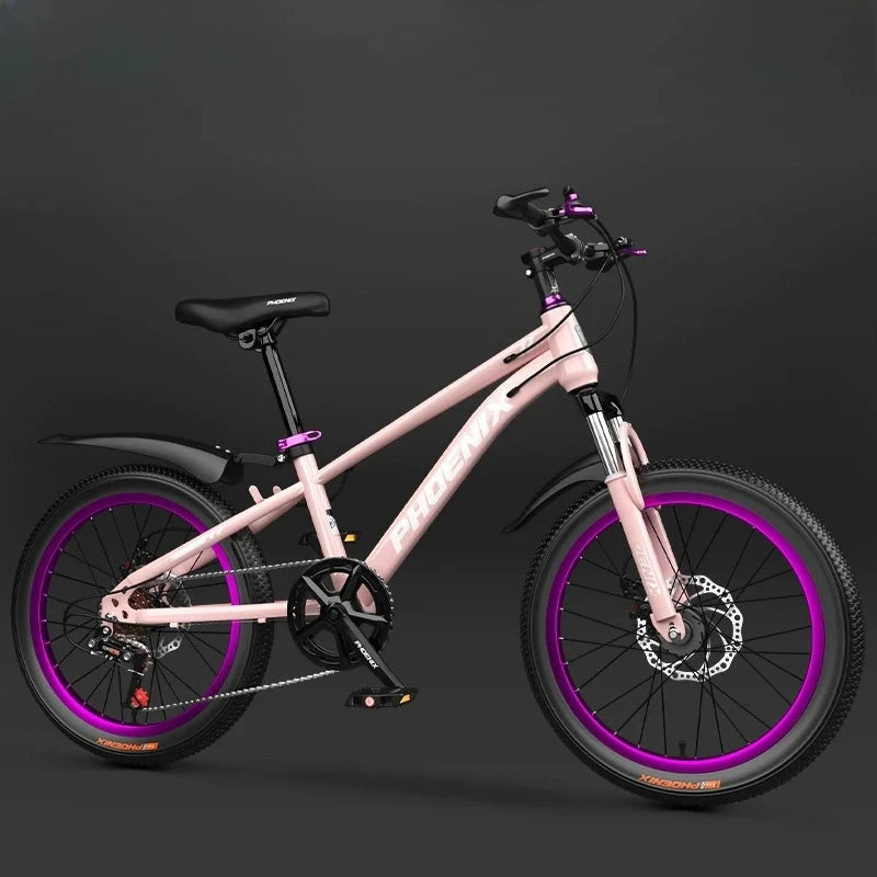 Mountain Bicycle for 8-16 Years Children With Brake Line/Kids Student MTB Cycle Men and Women /Low Price Girl Boy Child MTB Bike GlowCart