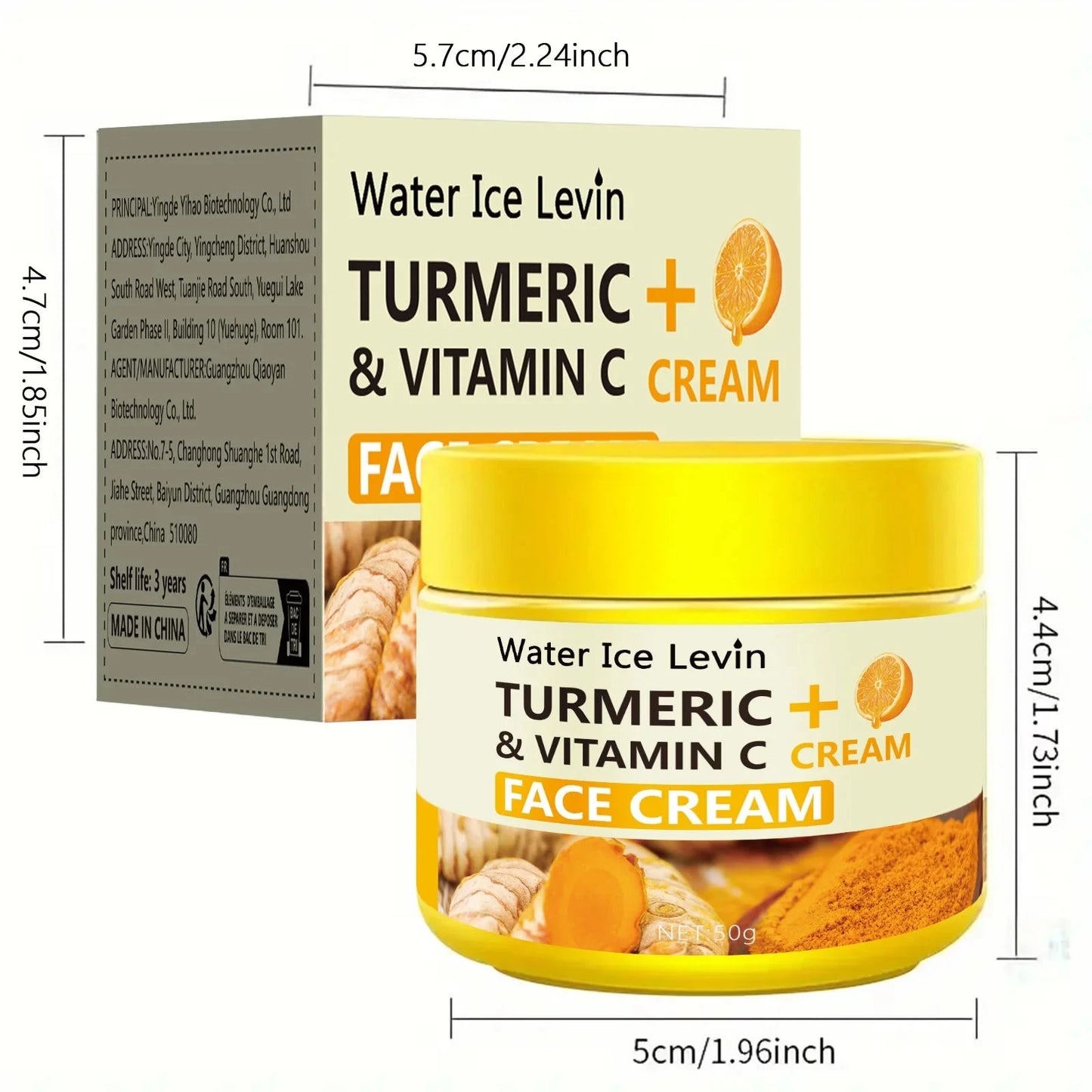Turmeric Vitamin C Anti-Aging Cream Moisturizing GlowCart