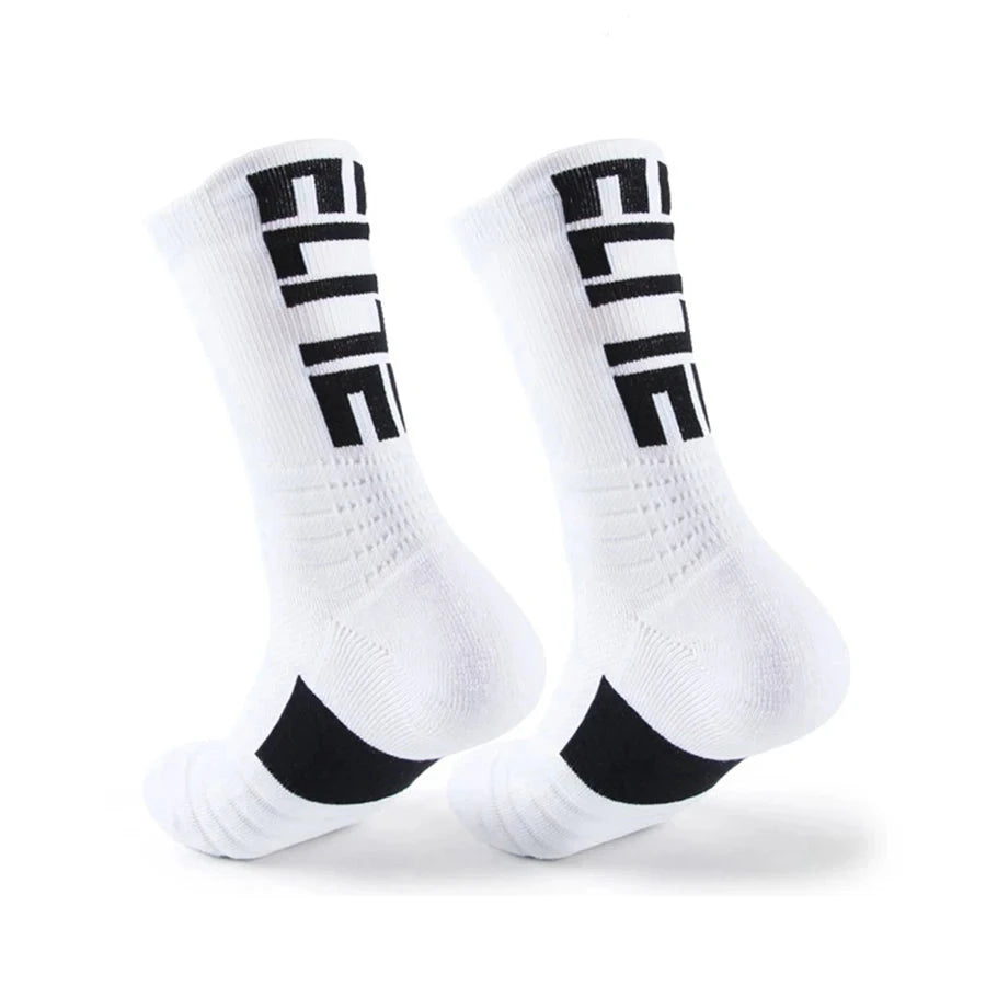 6Pairs Sports Socks for Football Basketball Baseball Rugby Soccer Cycling Running Hiking Tennis Skateboard GlowCart