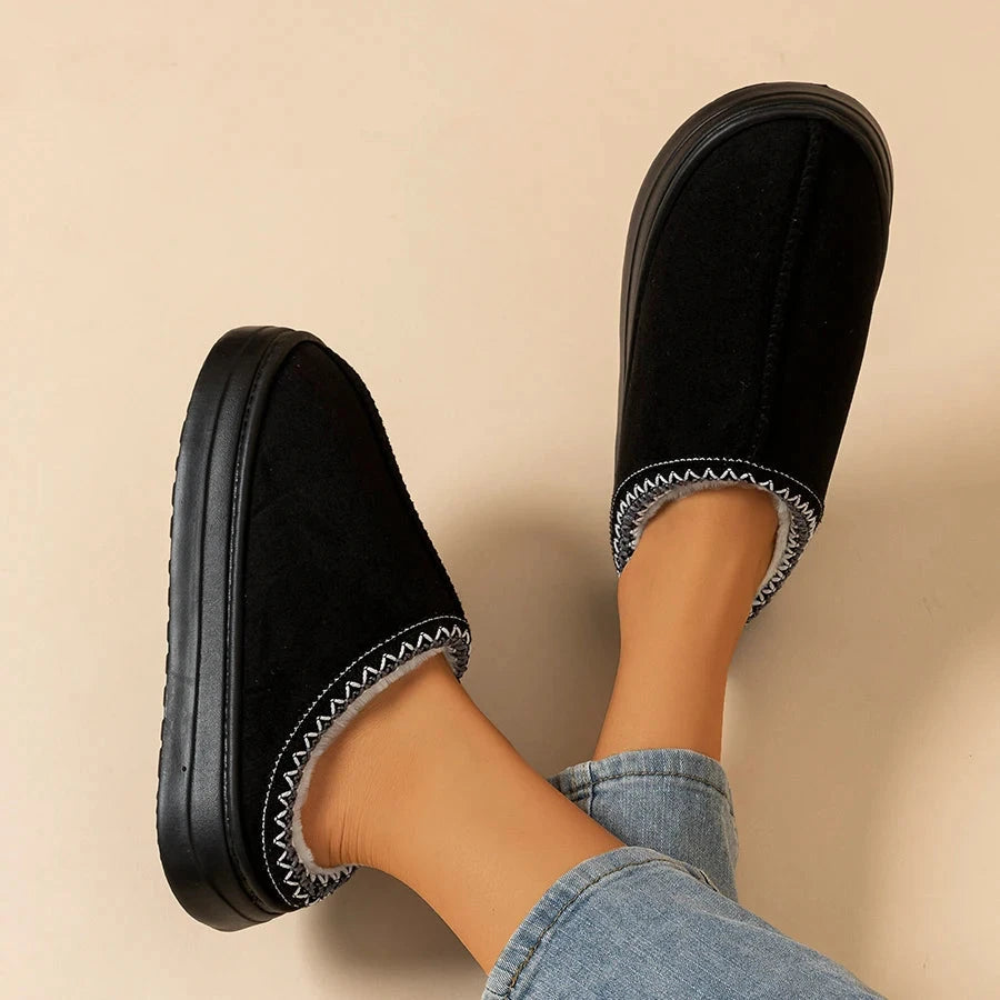 Winter Men's Slippers Indoor Bedroom Breathable Warm Snow GlowCart