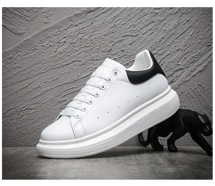 2025 Men Causal Shoes Pring Brand Spring Designer Wedges White Sneakers Platform Tenis Feminino Trainers Female Walking GlowCart