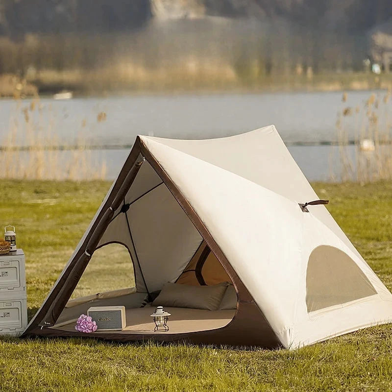 Beach Tent Automatic Instant Open Lightweight UV Protection GlowCart