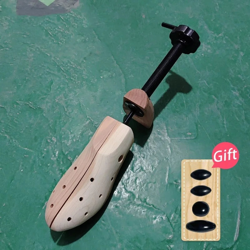 Wood Shoe Expander Crease Protector Stretching Extensible Shoemaker Widening Footwear Lasts For Footwear Man Women Shoe Shaper GlowCart