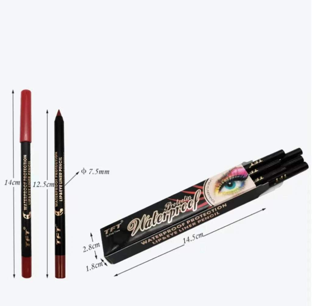 Long Lasting Eyeliner Pencil Colourful Pigment Waterproof GlowCart