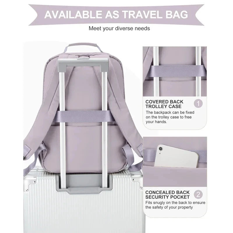 Backpacks for Women, Laptop Bag Cabin Travel Backpack, GlowCart