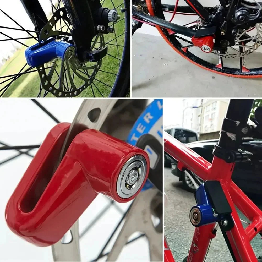 Anti-Theft Disc Brake Lock - For Scooters/Bikes/Motorcycles GlowCart