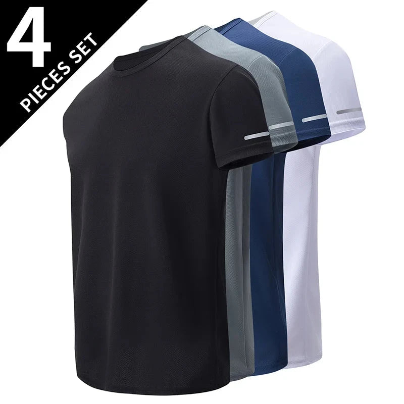 1/2/4Pcs Men's Summer Solid Color Mix And Match GlowCart