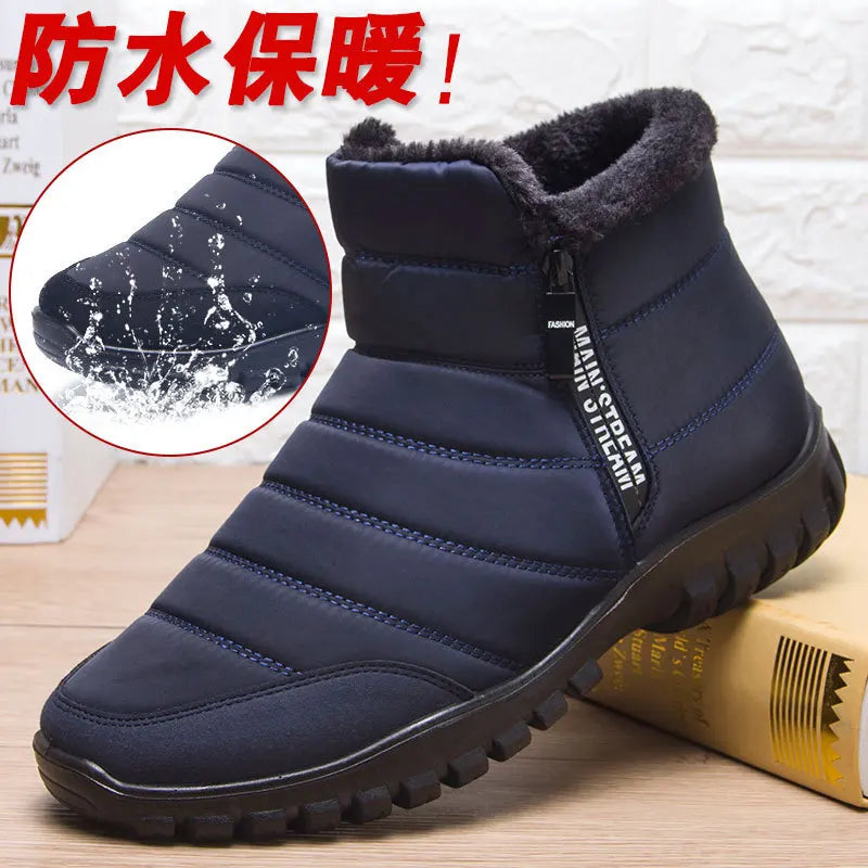 Men'S Winter Sports Shoes Soft Bottom Anti Slip Casual Sneakers Cold Proof And Warm Keeping Men'S Sneakers   Free Shipping Shoes GlowCart