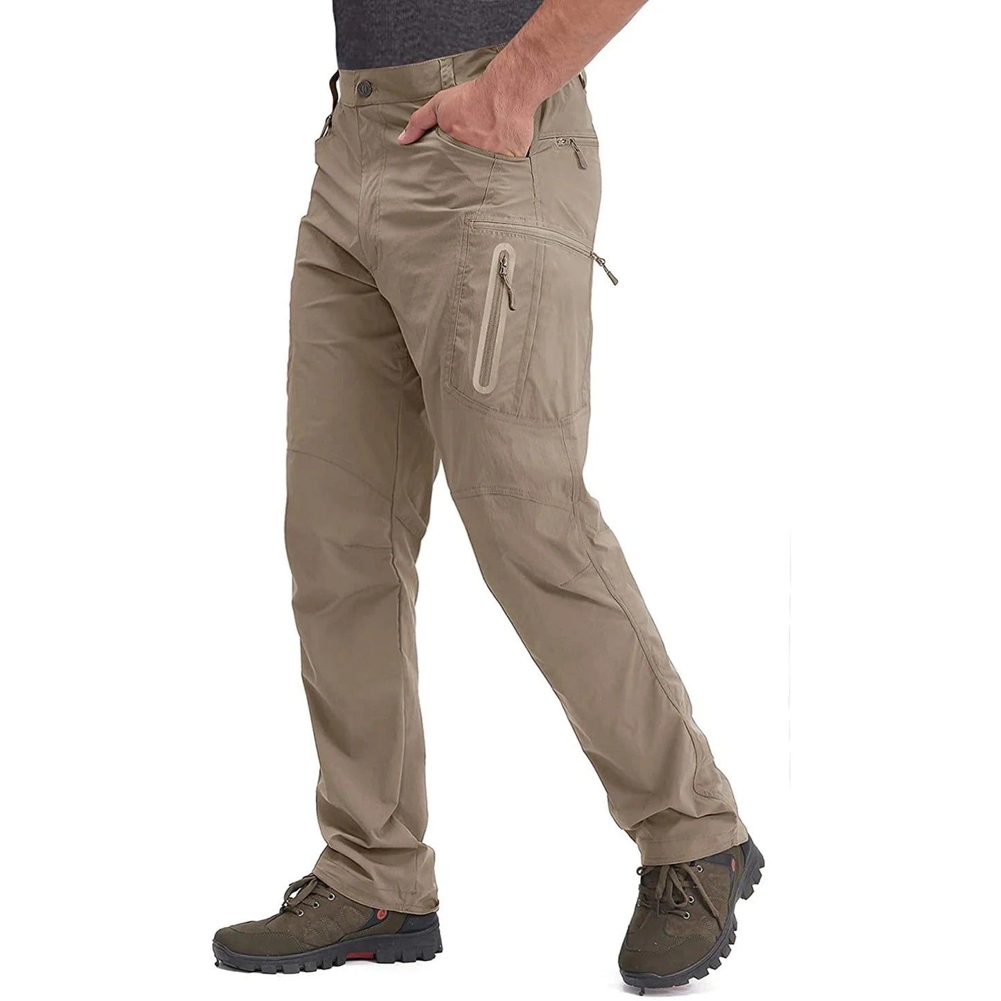TACVASEN Summer Lightweight Trousers Mens Fishing Pants GlowCart