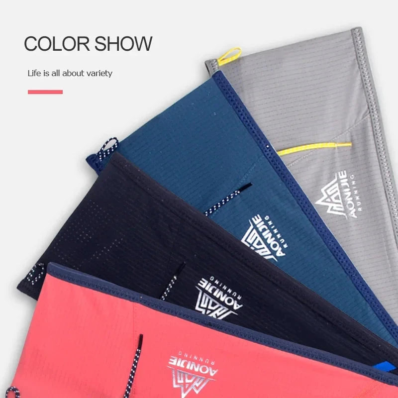 AONIJIE W8101 Hydration Running Belt Waist Pack Travel Money Bag Trail Marathon Gym Workout Fitness Mobile Phone Holder GlowCart