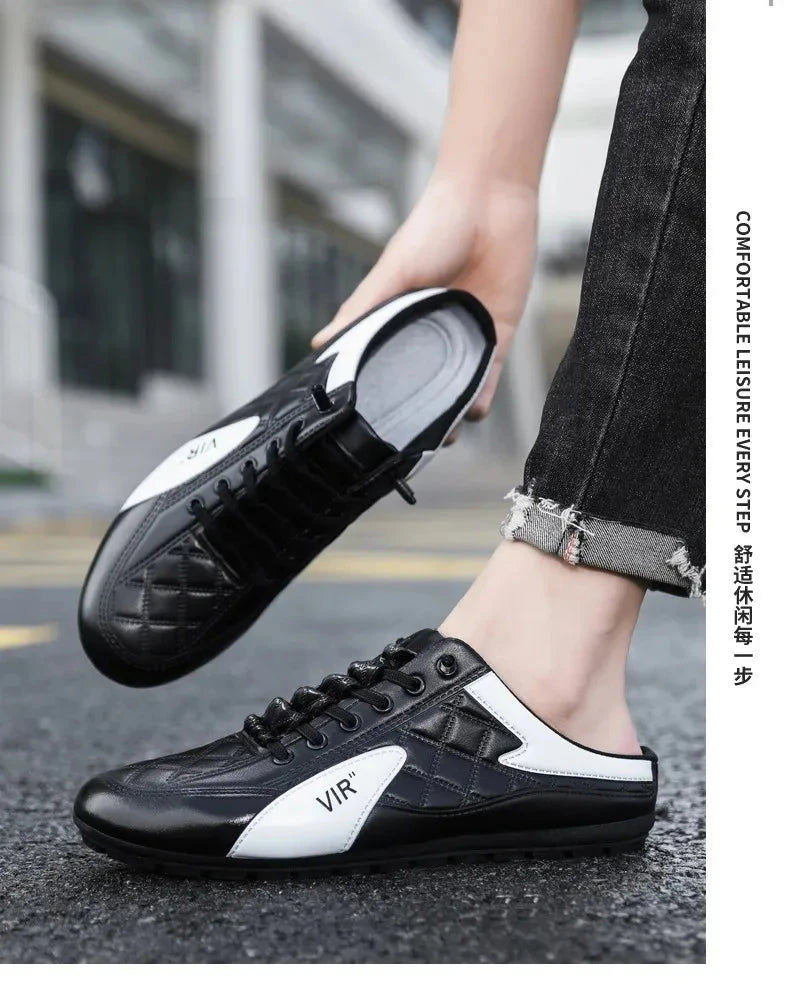 Summer Slippers for Men Trendy Men's Flat Bottom Casual GlowCart