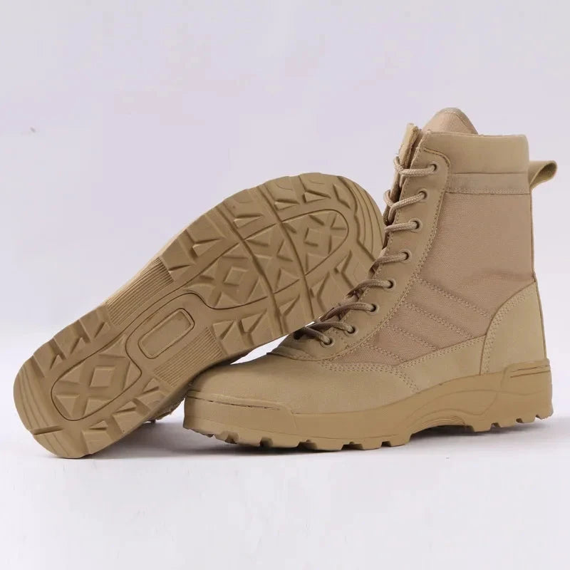 Tactical Boots Men Boots Special Force Desert Combat Boots GlowCart