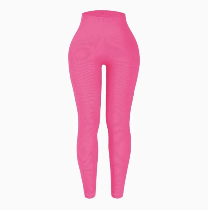 Thread Knited Leggings Women Seamless Slim Tights Gym GlowCart