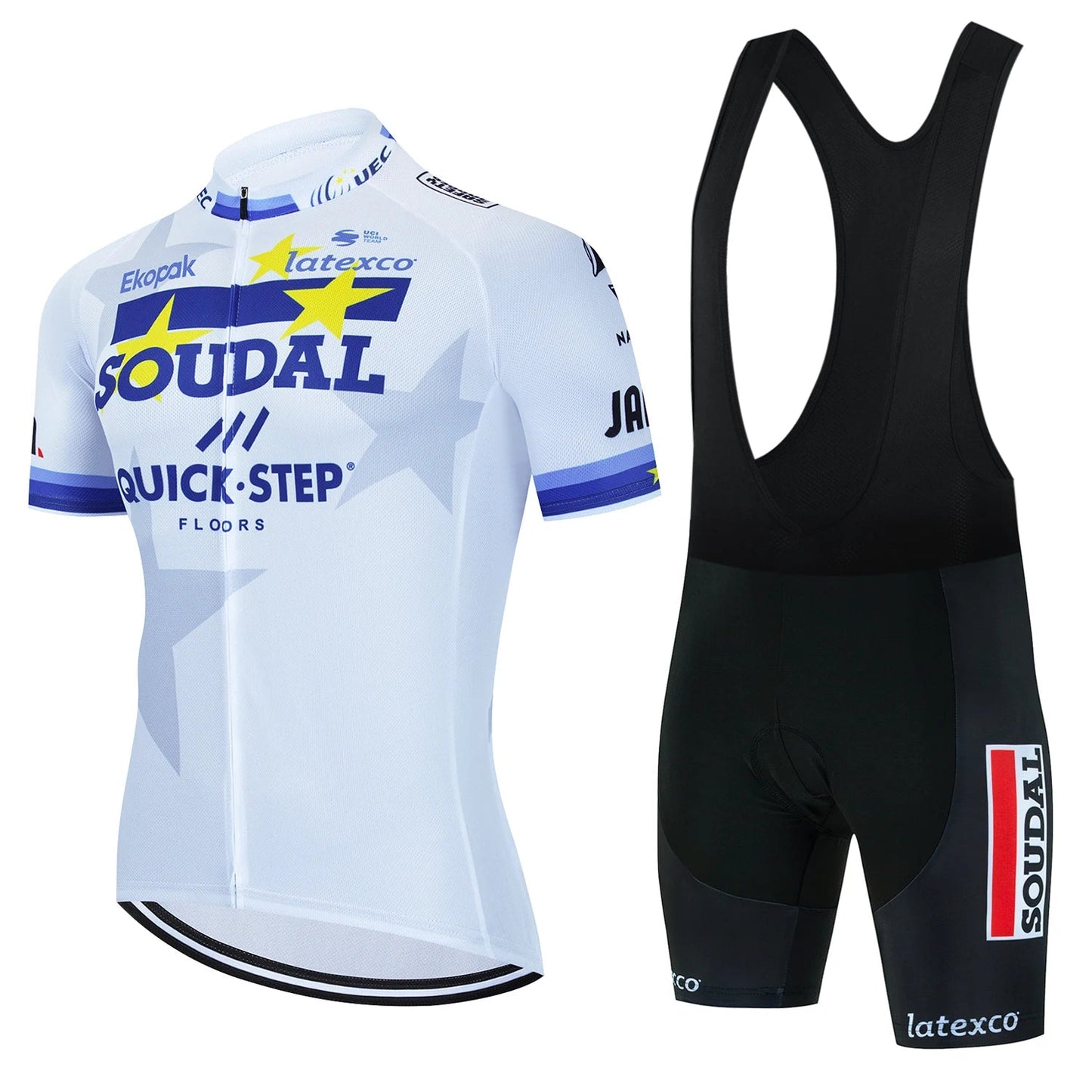 2025 SOUDAL Cycling Clothes Jersey Men Set Mtb Road Bike Uniform Shorts Man Mountain Complete Bib Men's Suit Cycle Spring Summer GlowCart