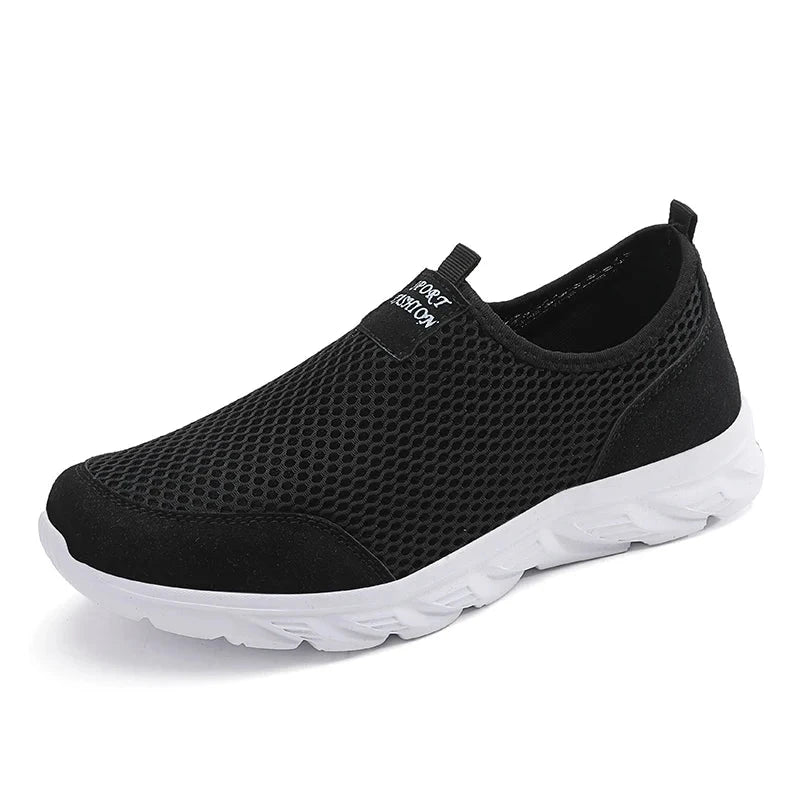 2023 Lightweight Men Casual Shoes Breathable Slip on Male GlowCart
