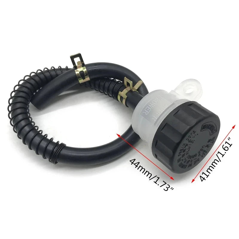 Scootor Motorcycle Brake Fluid Reservoir Rear  Cylinder for Tank Oil Cup with Pipe for 50CC 70CC 110CC 125CC Off-r H9EE GlowCart