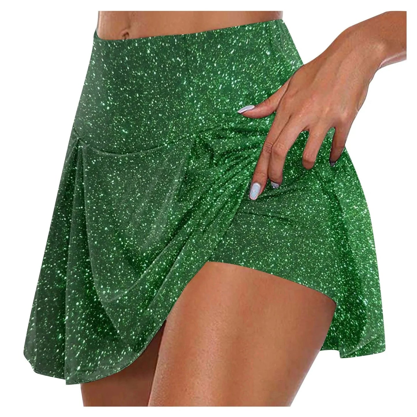 Women'S Athletic Stretchy Pleated Tennis Skirts Run Yoga GlowCart