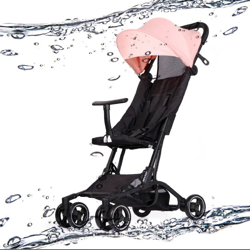 lightweight folding stroller Can sit or lie down Simple portable high landscape baby umbrella stroller Children's stroller GlowCart