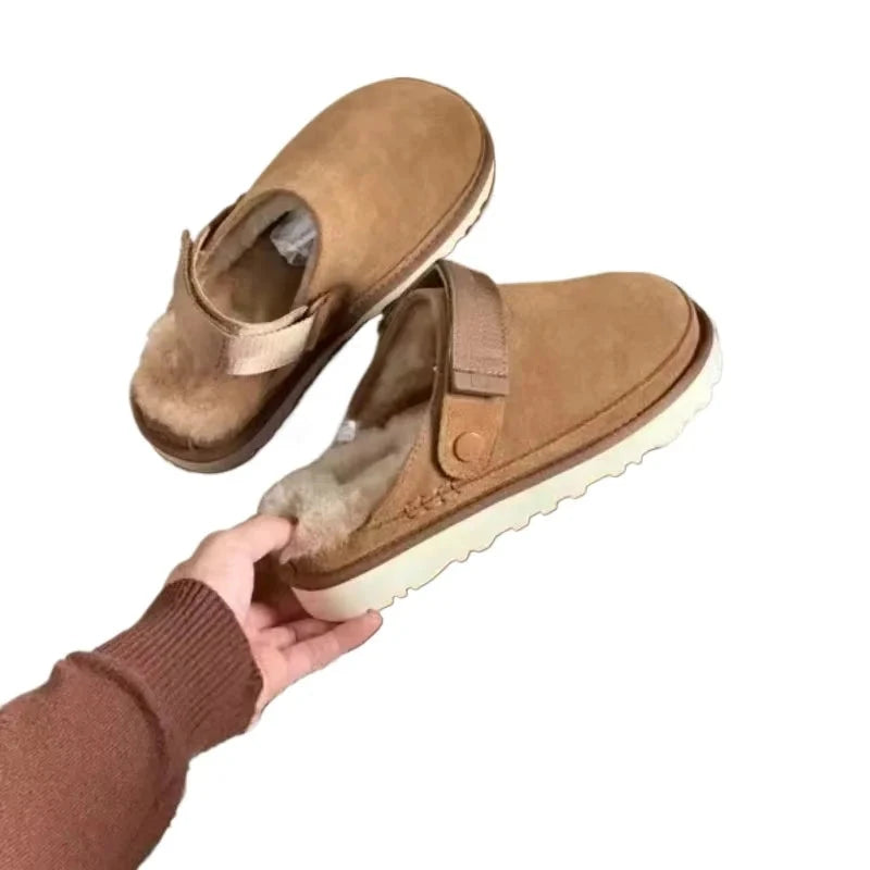 Designer Snow Platform Boots  Winter New Cashmere Warm Thick GlowCart