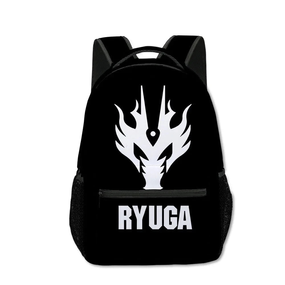 Cartoon Popular Funny Kamen Rider student Bookbag Notebook GlowCart