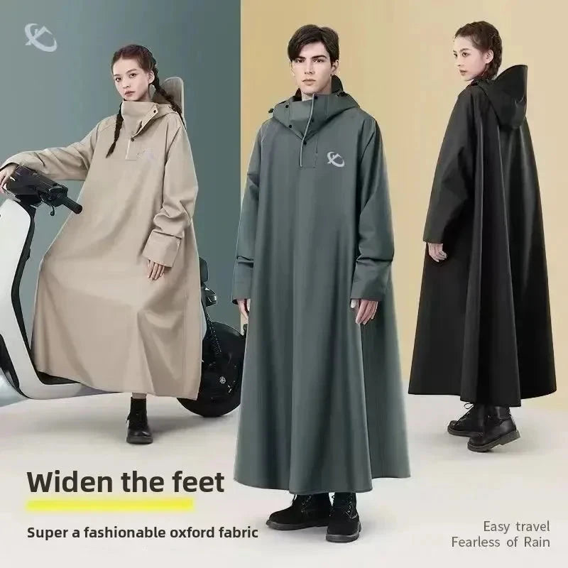 1PC Thickened Adult Waterproof Motorcycle Raincoat Durable GlowCart