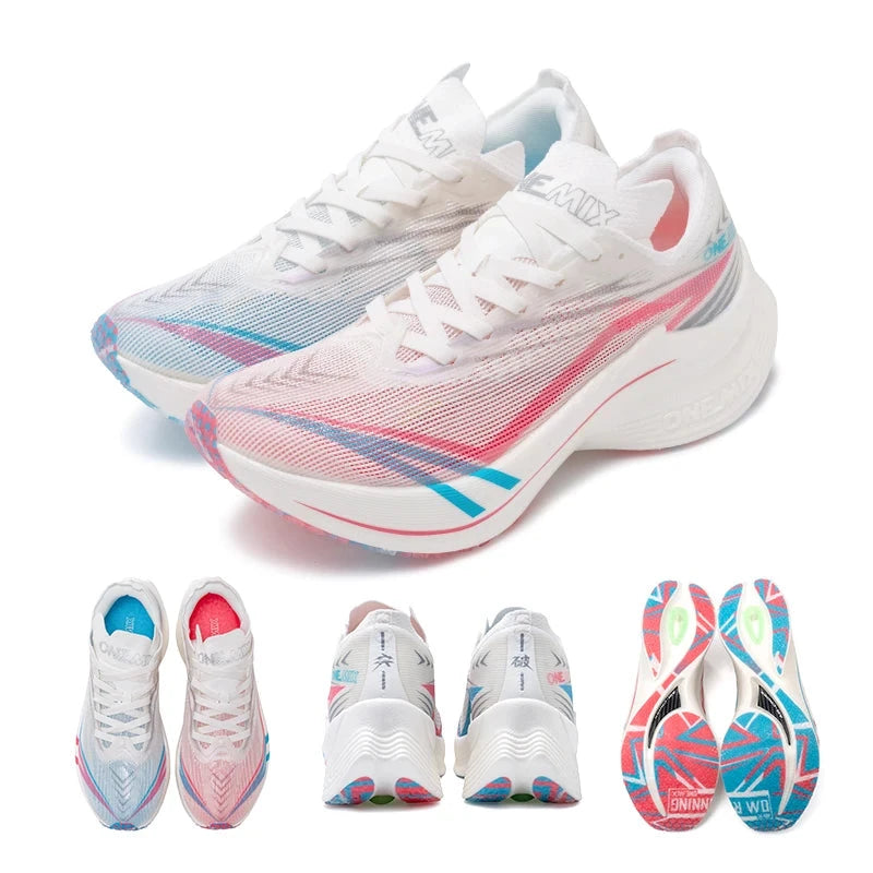 ONEMIX 2025 New Carbon Plate Marathon Running Shoe Pro Tests GlowCart